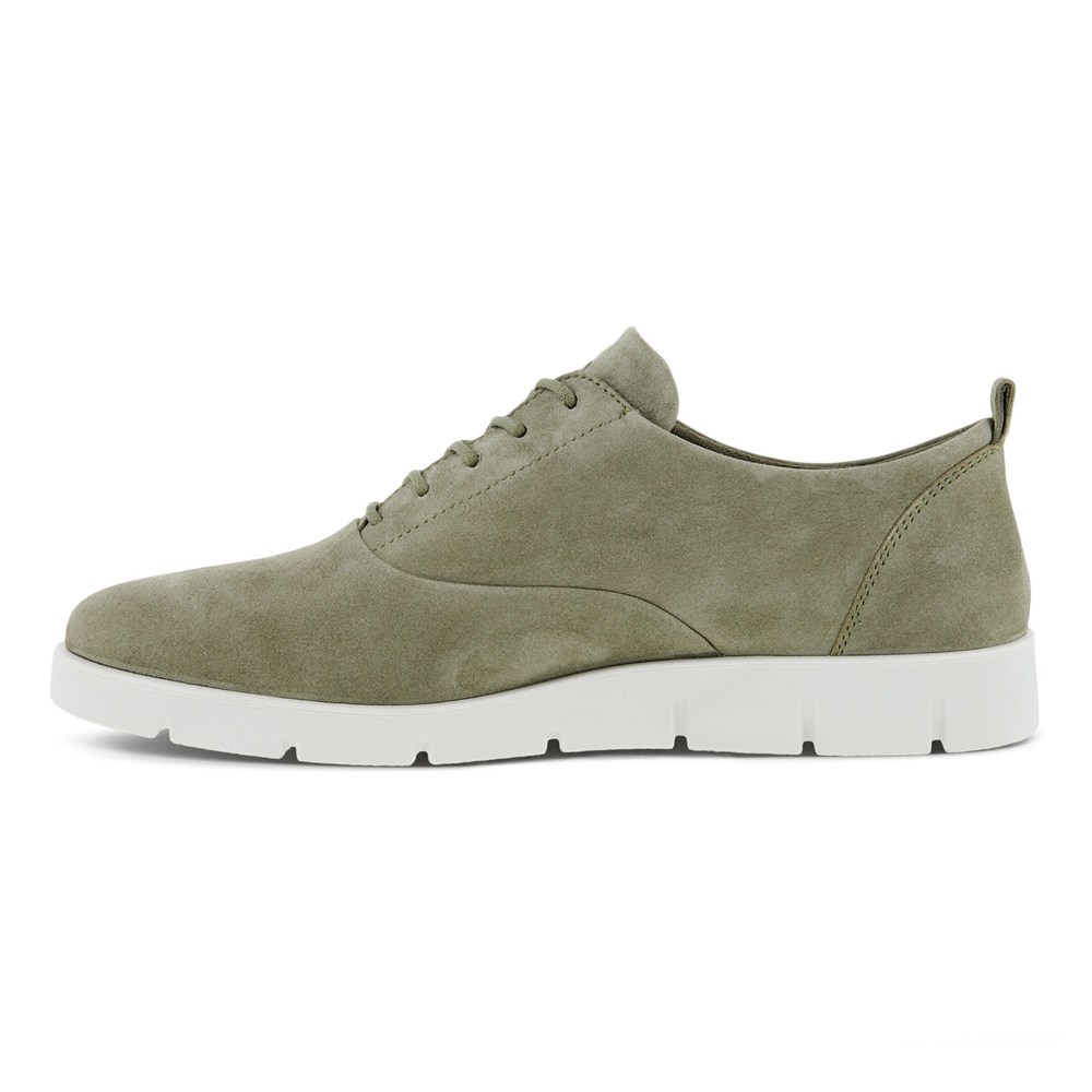 ECCO Womens Sneakers Olive - Bella Laced - UIC-294713